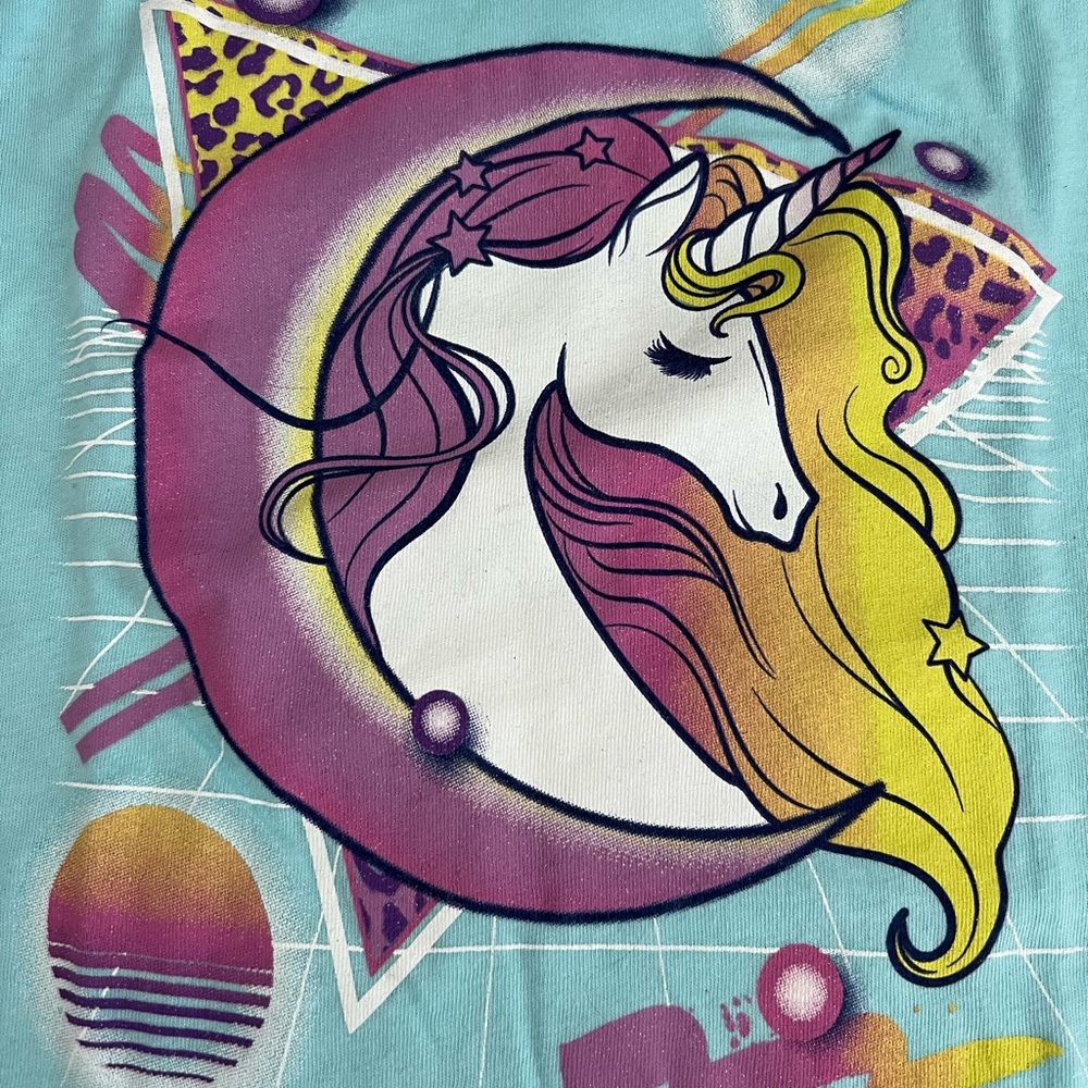 The Childrens Place Girls Unicorn Graphic Tee